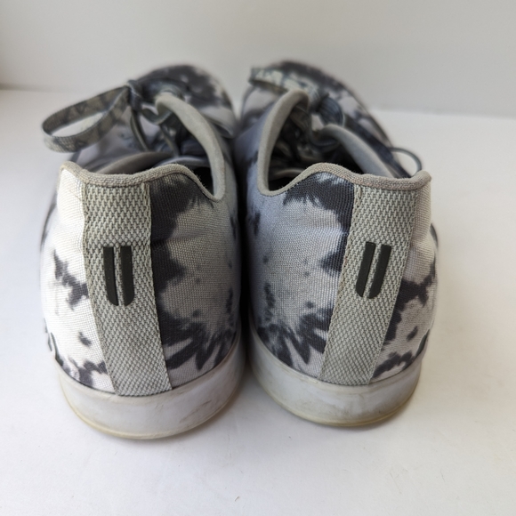 NoBull Men's gray tie dye canvas trainers - Picture 2 of 9